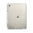 For iPad 10.2 2021 / 2020 / 10.5 Diamond Texture Acrylic Hybrid TPU Tablet Case(Transparent) - 1