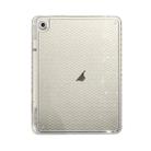 For iPad 9.7 2018 / 2017 / Air 2/ Air Diamond Texture Acrylic Hybrid TPU Tablet Case(Transparent) - 1