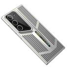 For Samsung Galaxy S22 5G Blade Cooling PC Full Coverage Phone Case(Titanium Silver) - 1