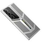 For Samsung Galaxy S24 5G Blade Cooling PC Full Coverage Phone Case(Titanium Silver) - 1