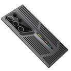 For Samsung Galaxy S25 Ultra 5G Blade Cooling PC Full Coverage Phone Case(Graphite Black) - 1