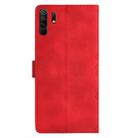 For Xiaomi Redmi 9 Cherry Blossom Butterfly Skin Feel Embossed PU Phone Case(Red) - 3