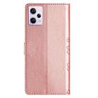 For Xiaomi Redmi Note 12 Pro Global Cherry Blossom Butterfly Skin Feel Embossed PU Phone Case(Rose Gold) - 3