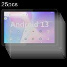 For PRITOM Tab 16 12 25pcs 9H 0.3mm Explosion-proof Tempered Glass Film - 1
