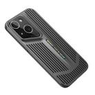 For iPhone 14 Blade Cooling PC Full Coverage Phone Case(Graphite Black) - 1