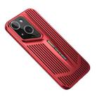 For iPhone 15 Plus Blade Cooling PC Full Coverage Phone Case(Red) - 1