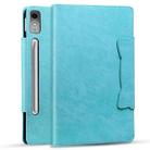 For Lenovo Tab P12 Cat Buckle Leather Tablet Case(Sky Blue) - 2