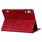 For Lenovo Tab P12 Cat Buckle Leather Tablet Case(Red) - 3