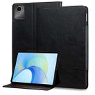 For Lenovo Xiaoxin Pad M11 2024 Cat Buckle Leather Tablet Case(Black) - 1