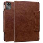 For Lenovo Xiaoxin Pad M11 2024 Cat Buckle Leather Tablet Case(Brown) - 2