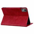 For Lenovo Xiaoxin Pad M11 2024 Cat Buckle Leather Tablet Case(Red) - 3