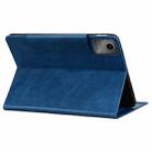 For Lenovo Xiaoxin Pad M11 2024 Cat Buckle Leather Tablet Case(Royal Blue) - 3