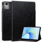 For Lenovo Tab K11 Plus / M11 Plus  Cat Buckle Leather Tablet Case(Black) - 1