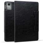 For Lenovo Tab K11 Plus / M11 Plus  Cat Buckle Leather Tablet Case(Black) - 2