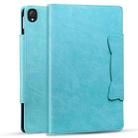 For Lenovo Tab K10C / E10C Cat Buckle Leather Tablet Case(Sky Blue) - 2