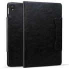 For Lenovo Tab K10C / E10C Cat Buckle Leather Tablet Case(Black) - 2