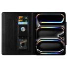 For Lenovo Tab K10C / E10C Cat Buckle Leather Tablet Case(Black) - 3