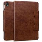 For Lenovo Tab K10C / E10C Cat Buckle Leather Tablet Case(Brown) - 2