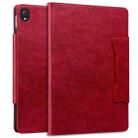 For Lenovo Tab K10C / E10C Cat Buckle Leather Tablet Case(Red) - 2
