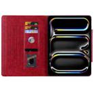 For Lenovo Tab K10C / E10C Cat Buckle Leather Tablet Case(Red) - 3
