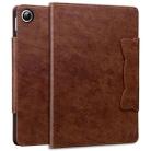 For Honor Pad 5 8 inch Cat Buckle Leather Smart Tablet Case(Brown) - 2