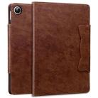 For Huawei MediaPad M5 Lite 8.0 inch Cat Buckle Leather Smart Tablet Case(Brown) - 2