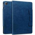 For Huawei MediaPad M5 Lite 8.0 inch Cat Buckle Leather Smart Tablet Case(Royal Blue) - 2