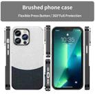 For iPhone 13 Pro Leather Texture MagSafe Magnetic TPU + PC Phone Case(Dark Blue) - 2