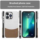 For iPhone 13 Pro Leather Texture MagSafe Magnetic TPU + PC Phone Case(Brown) - 2