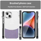 For iPhone 13 Leather Texture MagSafe Magnetic TPU + PC Phone Case(Light Purple) - 2