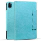 For Honor Pad 8 Cat Buckle Leather Tablet Case(Sky Blue) - 2
