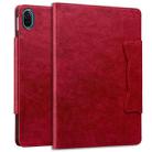 For Honor Pad 8 Cat Buckle Leather Tablet Case(Red) - 2