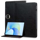 For Honor Pad 9 Cat Buckle Leather Tablet Case(Black) - 1
