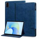 For Honor Pad X9 / X8 Pro Cat Buckle Leather Tablet Case(Royal Blue) - 1