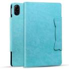 For Honor Pad X8a Cat Buckle Leather Tablet Case(Sky Blue) - 2