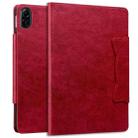 For Honor Pad X8a Cat Buckle Leather Tablet Case(Red) - 2