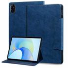 For Honor Pad X8a Cat Buckle Leather Tablet Case(Royal Blue) - 1