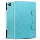 For Samsung Galaxy Tab A8 10.5 Cat Buckle Leather Smart Tablet Case(Sky Blue) - 2