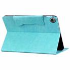 For Samsung Galaxy Tab A8 10.5 Cat Buckle Leather Smart Tablet Case(Sky Blue) - 3