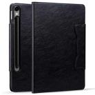 For Samsung Galaxy Tab S9 FE / S9 / S8 / S7 Cat Buckle Leather Smart Tablet Case(Black) - 2