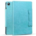 For Samsung Galaxy Tab A9+ Cat Buckle Leather Tablet Case(Sky Blue) - 2