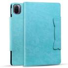 For Xiaomi Pad 5 Cat Buckle Leather Tablet Case(Sky Blue) - 2