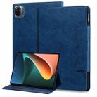 For Xiaomi Pad 5 Cat Buckle Leather Tablet Case(Royal Blue) - 1