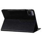 For Xiaomi Pad 6 Cat Buckle Leather Tablet Case(Black) - 3