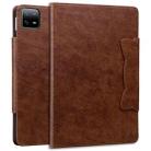 For Xiaomi Pad 6 Cat Buckle Leather Tablet Case(Brown) - 2