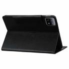 For Xiaomi Pad 6S Pro Cat Buckle Leather Tablet Case(Black) - 3