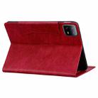 For Xiaomi Pad 6S Pro Cat Buckle Leather Tablet Case(Red) - 3