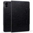 For Xiaomi Redmi Pad SE Cat Buckle Leather Tablet Case(Black) - 2