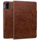 For Xiaomi Redmi Pad SE Cat Buckle Leather Tablet Case(Brown) - 2