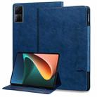 For Xiaomi Redmi Pad SE Cat Buckle Leather Tablet Case(Royal Blue) - 1